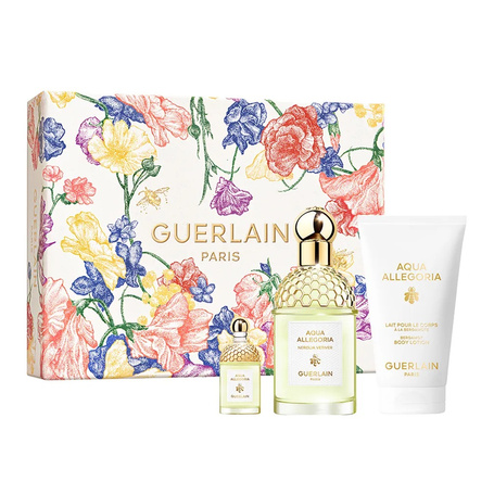 Aqua Allegoria Nerolia Vetiver woda toaletowa spray 75ml + balsam do ciała 75ml + Miniatura woda toaletowa 7,5ml