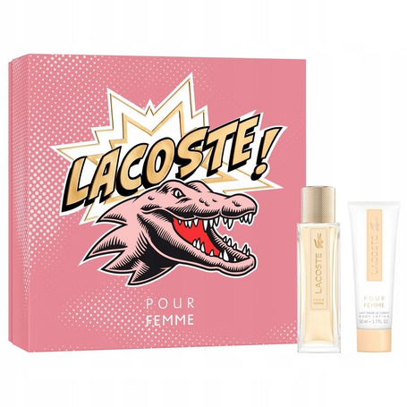 Pour Femme zestaw woda perfumowana spray 50ml + balsam do ciała 50ml
