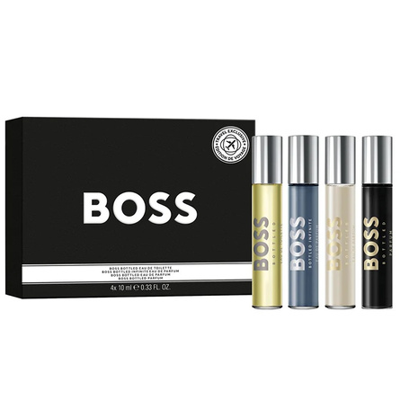 Zestaw miniatur Bottled woda toaletowa spray 10ml + Bottled woda perfumowana spray 10ml + Infinite woda perfumowana spray 10ml + Bottled perfum spray 10ml