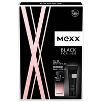 Black For Her zestaw woda toaletowa spray 30ml + żel pod prysznic 50ml
