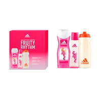 Fruity Rhythm woda toaletowa spray 75ml + żel pod prysznic 250ml + bidon