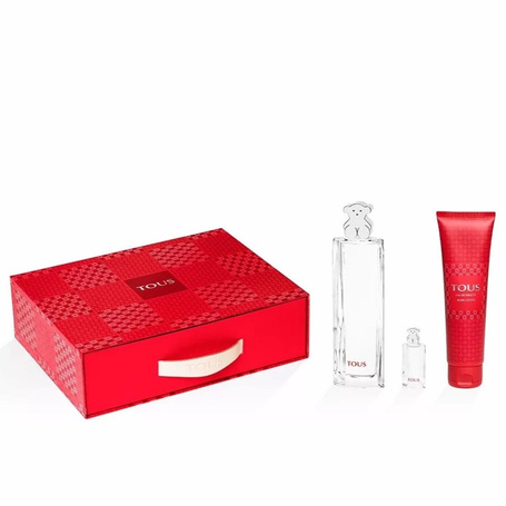 Zestaw Tous woda toaletowa spray 90ml + woda toaletowa  4,5ml + balsam do ciała  150ml	