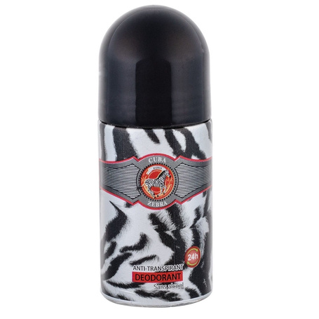Cuba Jungle Zebra dezodorant w kulce 50ml