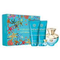 Dylan Turquoise Pour Femme woda toaletowa spray 100ml + woda toaletowa spray 5ml + żel pod prysznic 100ml + balsam do ciała 100ML