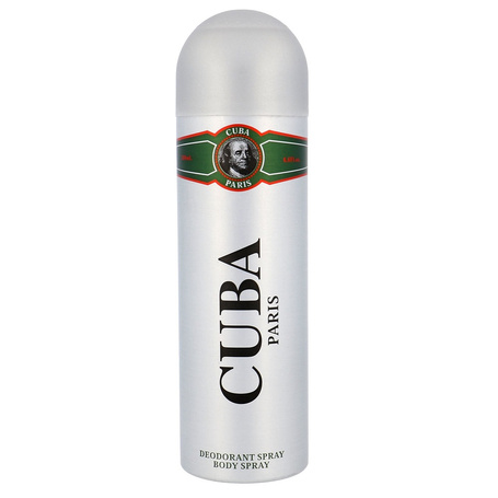 Cuba Green dezodorant spray 200ml