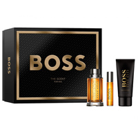 The Scent for Man woda toaletowa spray 100ml + woda toaletowa spray 10ml + żel pod prysznic  100ml