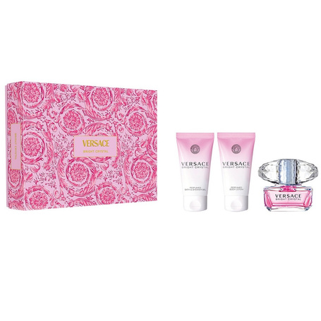 Bright Crystal woda toaletowa spray 50ml + żel pod prysznic 50ml + balsam do ciała50ml