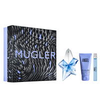 Zestaw Angel woda perfumowana spray 50ml + balsam do ciała 50ml + woda perfumowana 10ml spray
