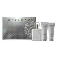 AFNAN SUPREMACY SILVER ZESTAW EDP 100ML + SG 100ML + BL