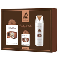 Vintage Radio woda perfumowana spray 100ml + woda perfumowana  spray 20ml + dezodorant spray 200ml