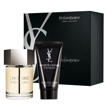L Homme woda toaletowa spray 100ml + żel pod prysznic 50ml