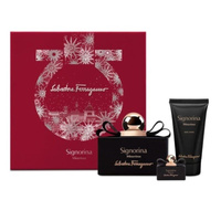 Signorina Misteriosa zestaw woda perfumowana spray 100ml + woda perfumowana 5ml + balsam do ciała 50ml