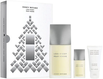 Issey Miyake L'Eau D'Issey Pour Homme Edt 125ml + Shower Gel 50ml + Edt 15ml