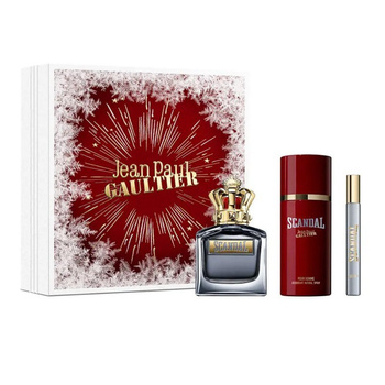 Set Jean Paul Gaultier Scandal Pour Homme Edt 100ml + Edt 10ml + Deodorant 150ml